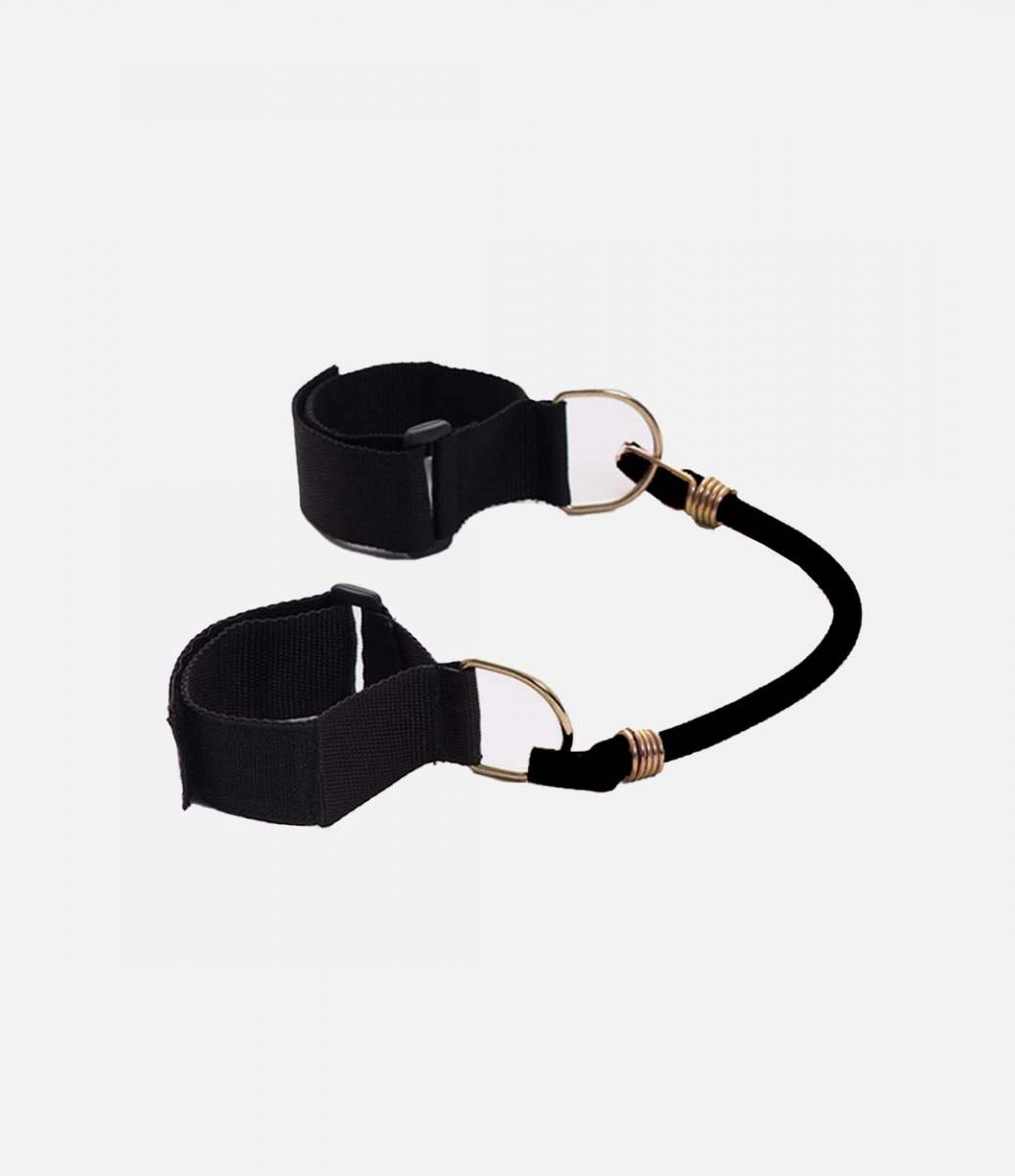 Banda Elástica con Tobillera -color: negra / intensidad fuerte- Art 1004N MIR