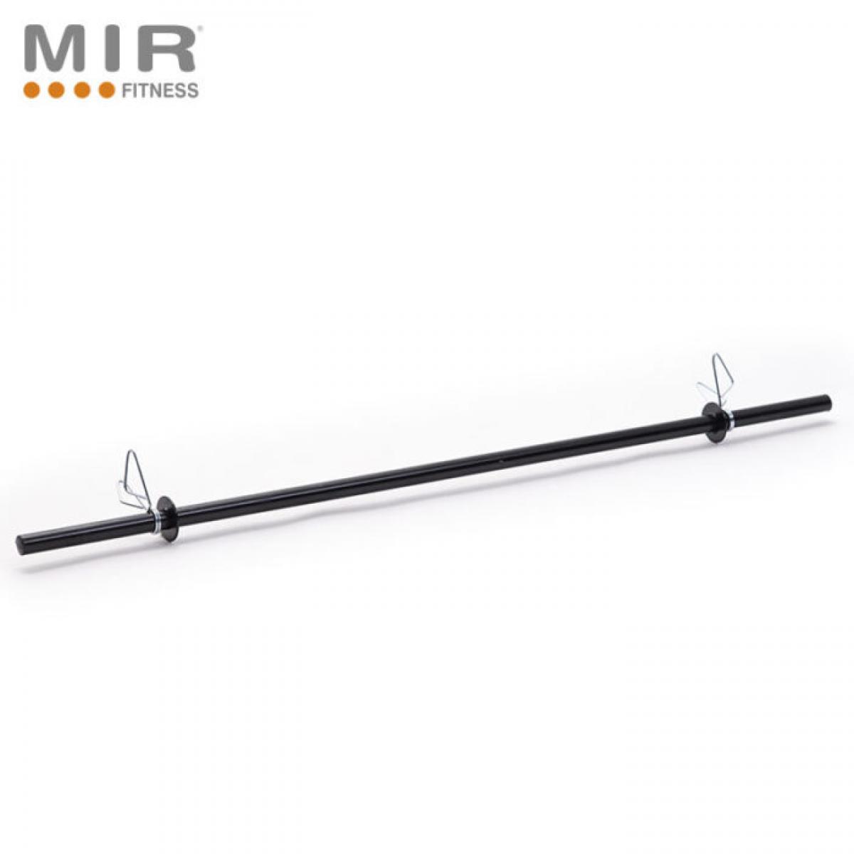 Barra Hueca con Topes 1.20mt Marca MIR